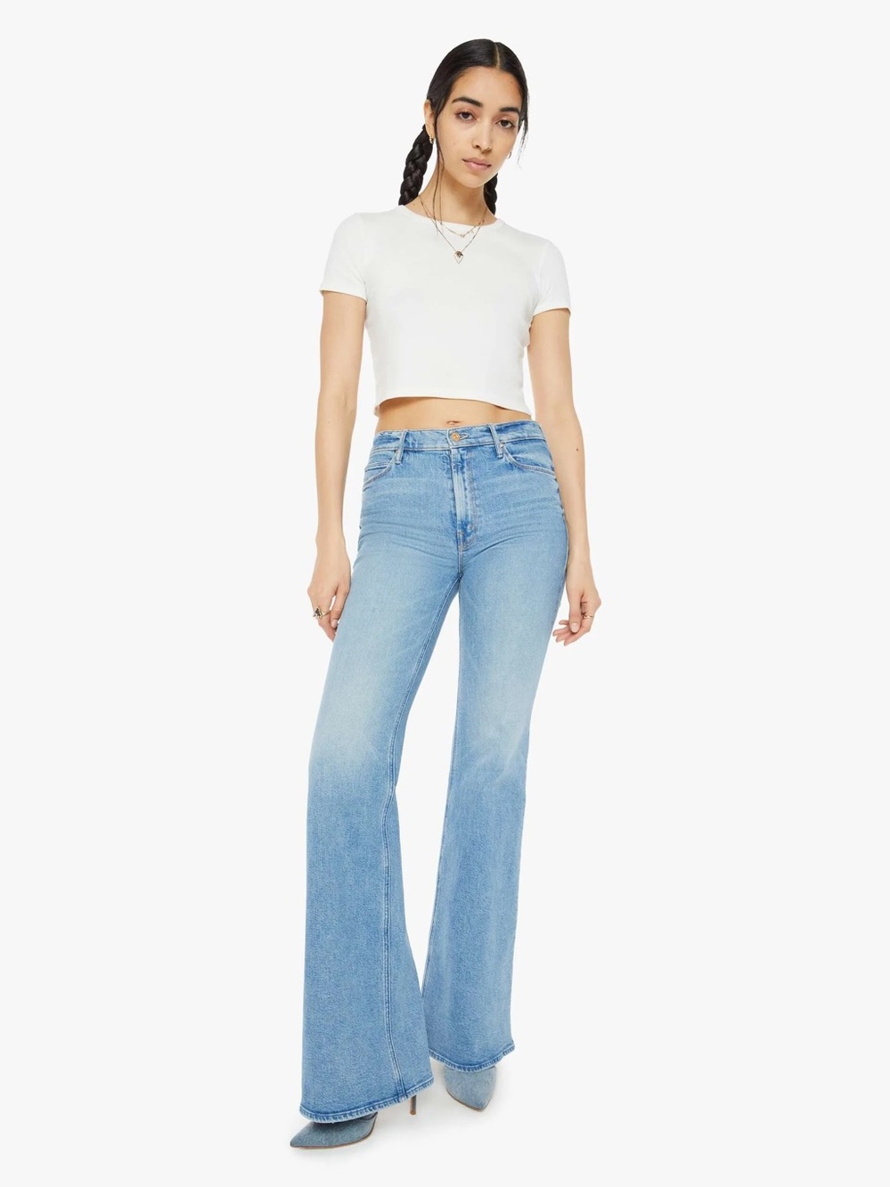 MOTHER Doozy Jeans in Horseback to Quarterback 28 - Picture 3 of 9